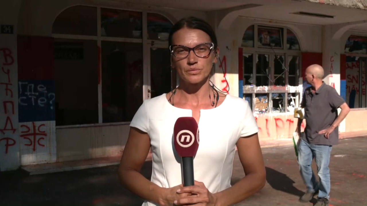 Novinarka Nove Sanja Ignjatović Eker (foto: snimak ekrana N1)